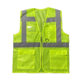 Hi-Vis Mühendis Yelek Neon Sarı