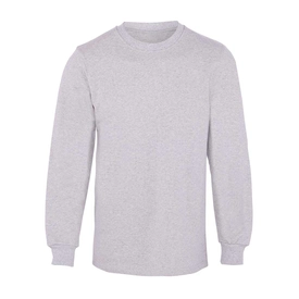 Bisiklet Yaka 3 İplik Sweatshirt Gri