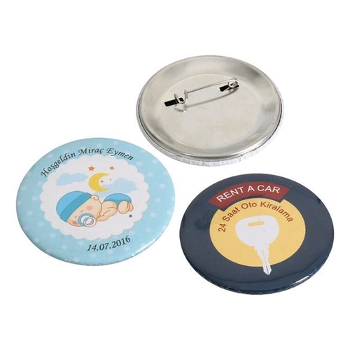 Buton Rozet (İğneli - Büyük)